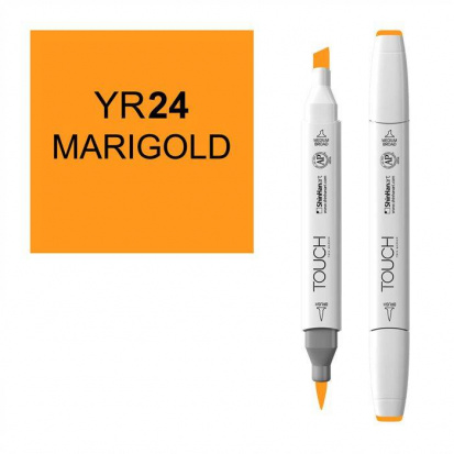 Маркер "Touch Brush" 024 желтое золото YR24